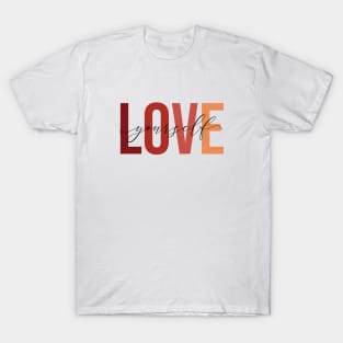 Love Yourself - Red T-Shirt